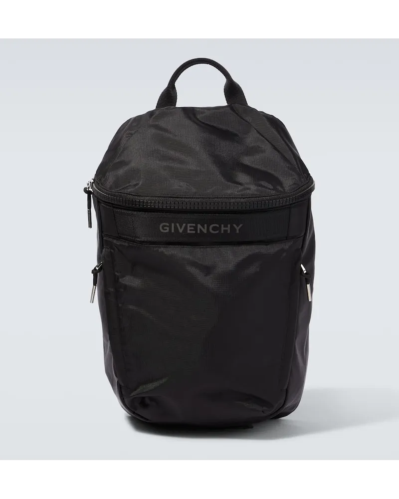 Givenchy Bestickter Rucksack G-Trek Schwarz