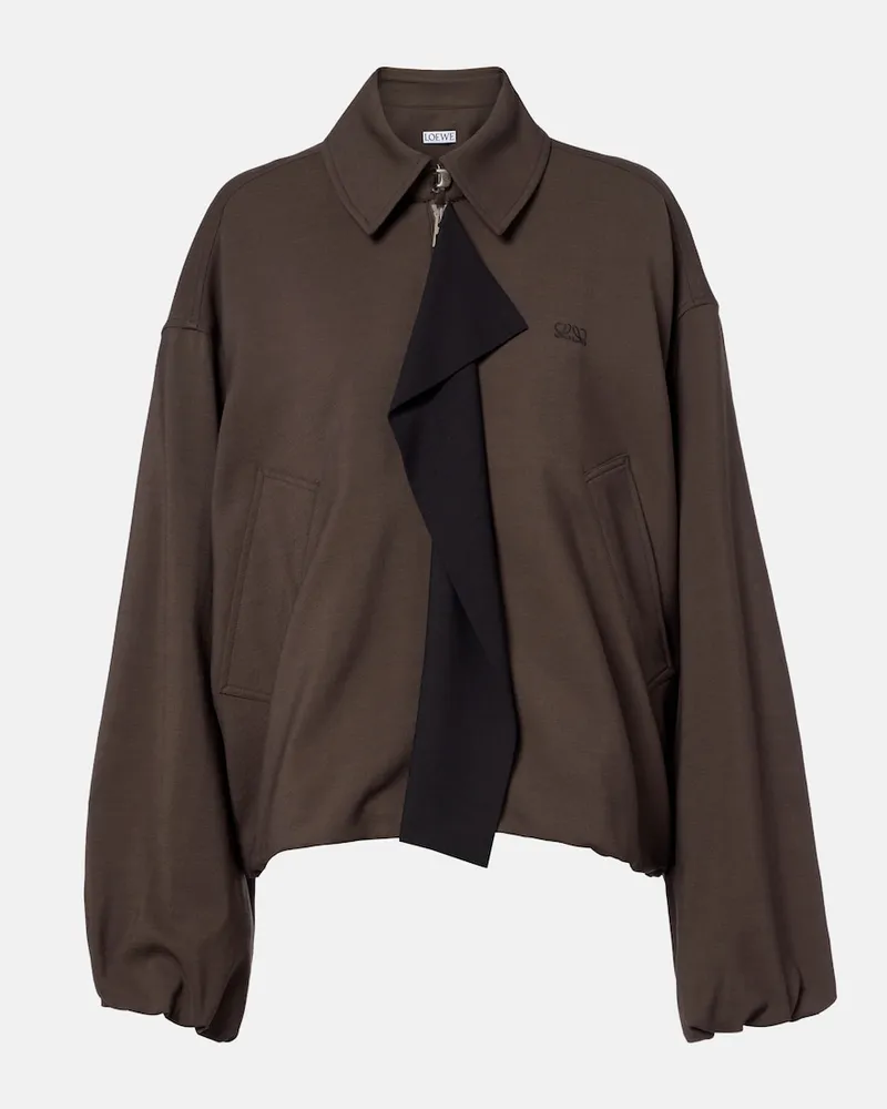 Loewe Blouson Double L Braun