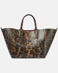 Christian Louboutin Bedruckte Tote Cabachic Small Multicolor