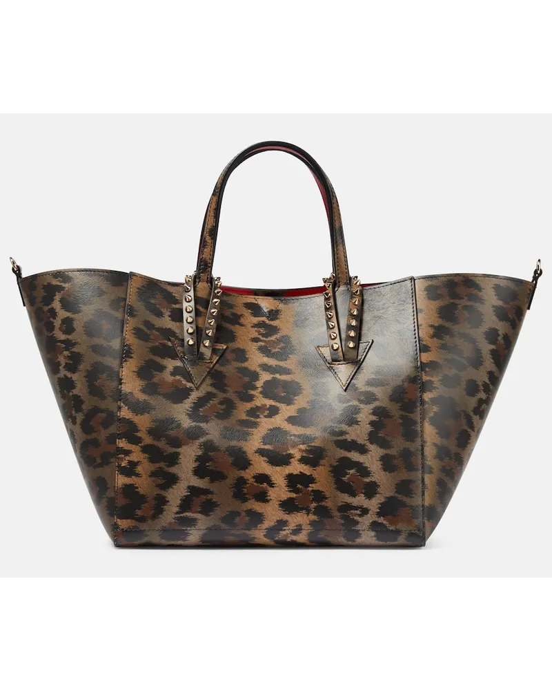 Christian Louboutin Bedruckte Tote Cabachic Small Multicolor