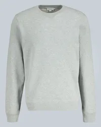 Sunspel Sweatshirt aus Baumwolle Grau