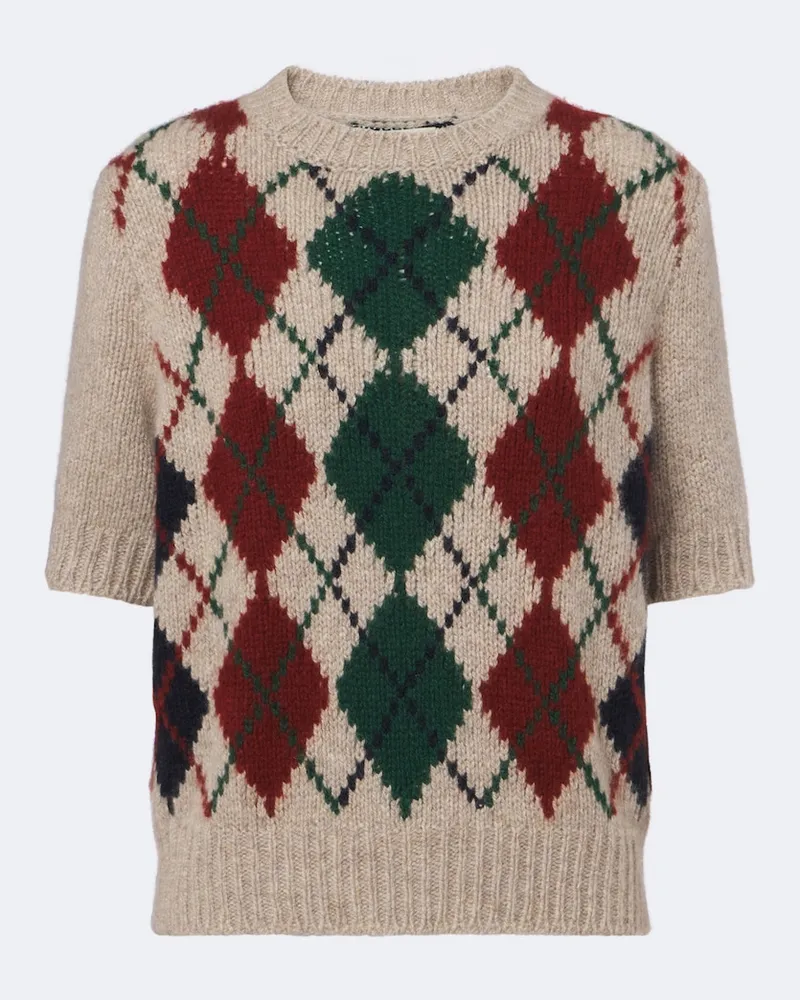 KHAITE Pullover Lisa aus Cashmere und Mohair Multicolor