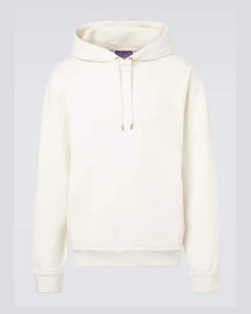 Ralph Lauren Hoodie aus Baumwolle und Kaschmir Weiß