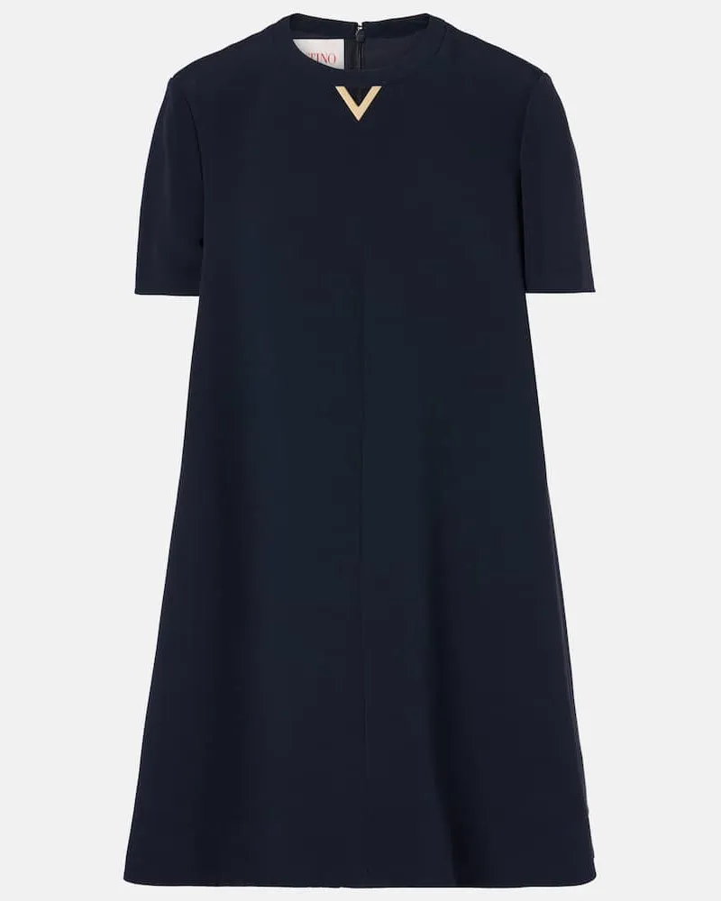 Valentino Garavani Minikleid VGold Blau