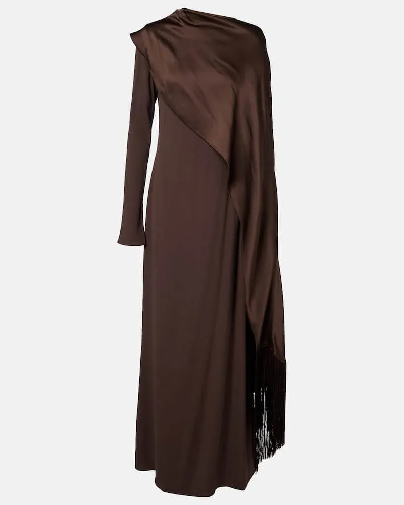 Taller Marmo Robe Mounia aus Cady Braun