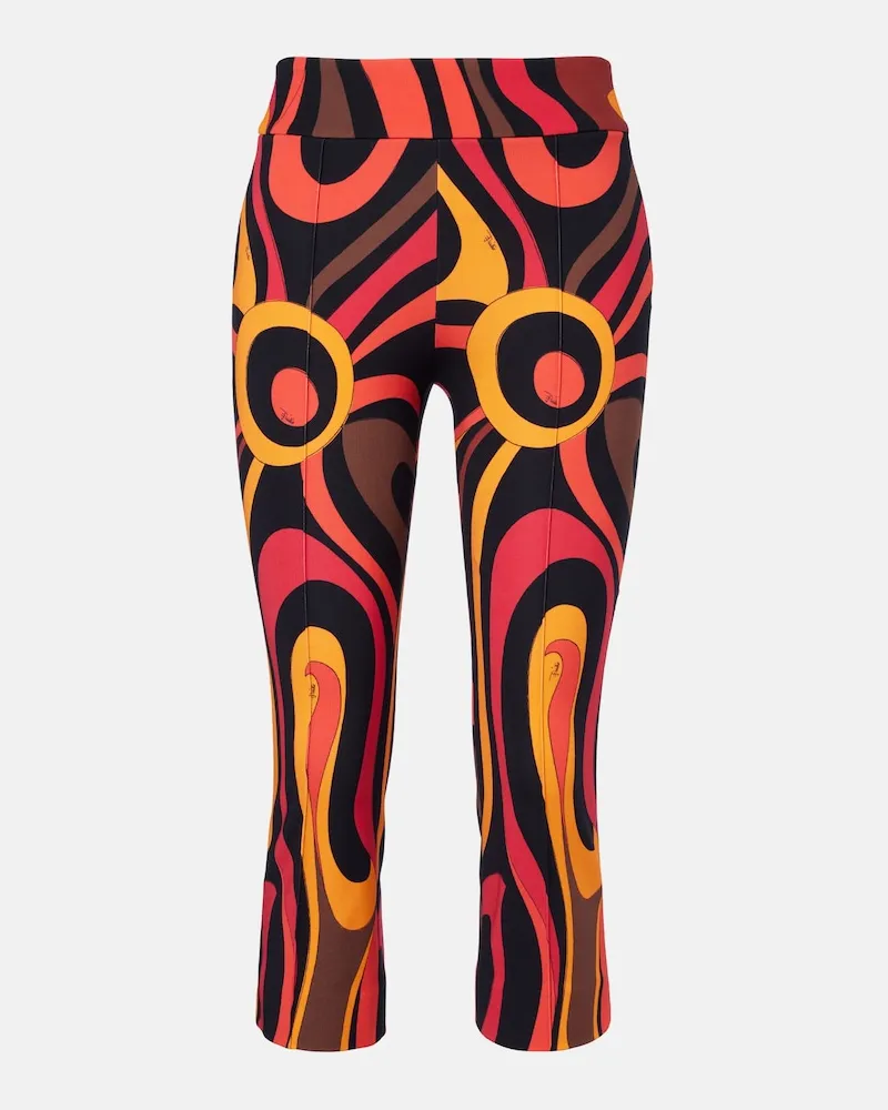 Emilio Pucci Hose Marmo aus Jersey Orange
