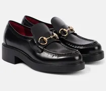 Loafers Horsebit aus Leder