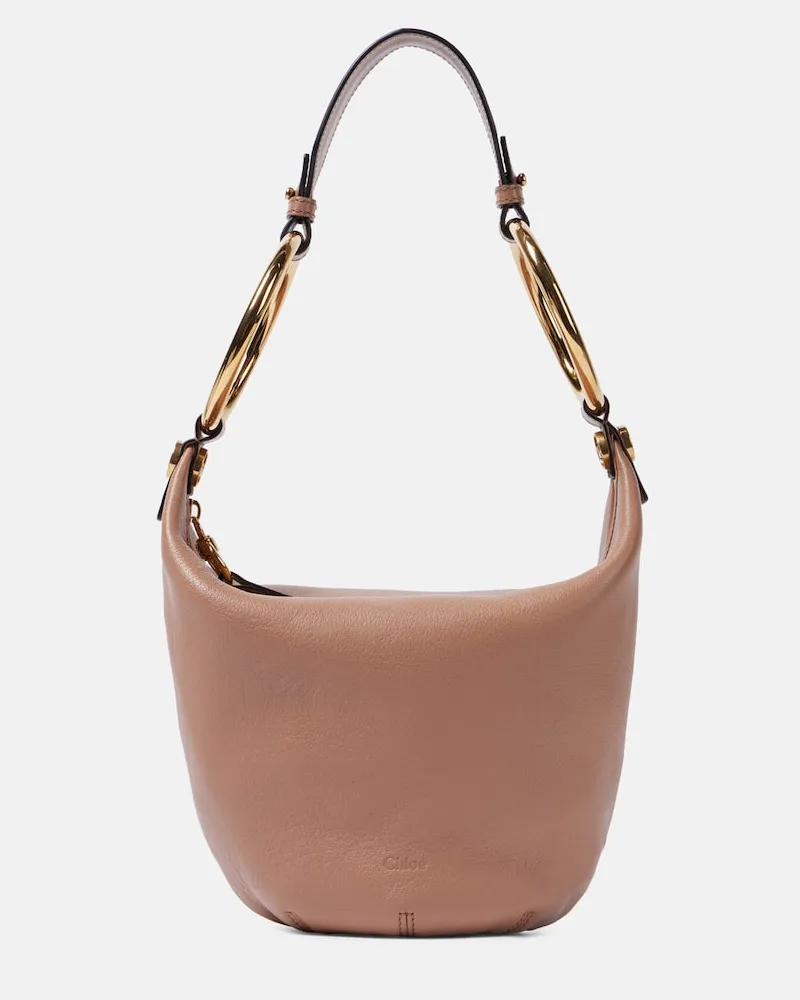 Chloé Chloé Schultertasche Bracelet Small aus Leder Braun