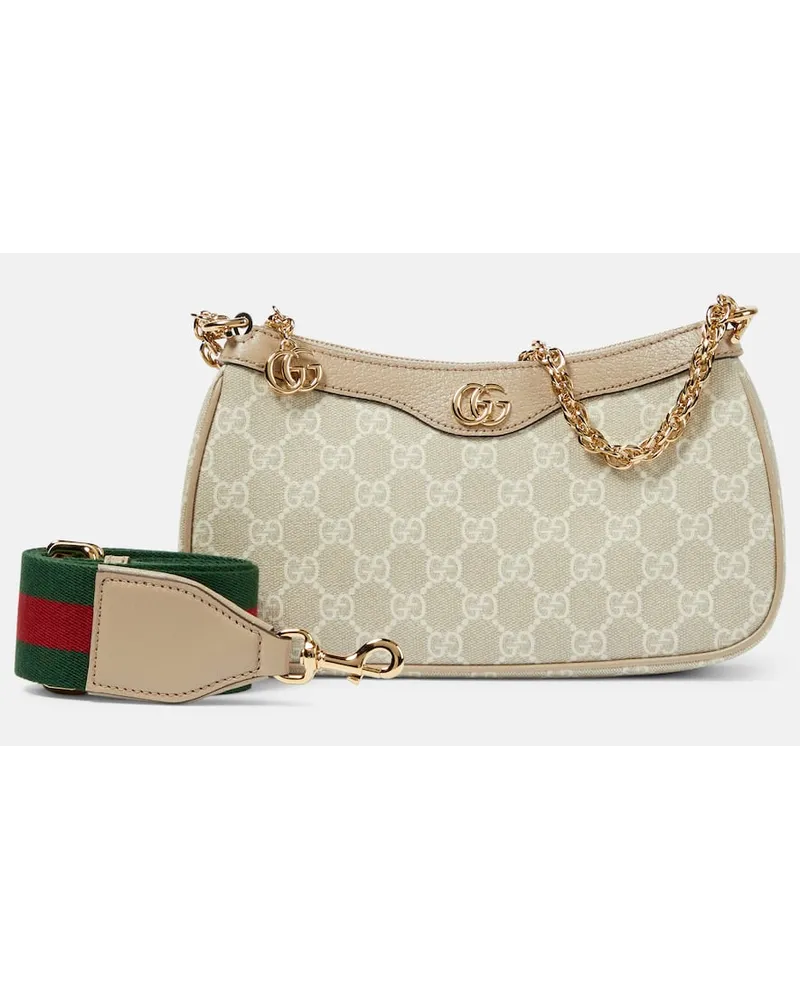 Gucci Schultertasche Ophidia Small GG Beige