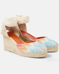 Missoni Espadrille-Wedges Eva mit Haekelstrick Multicolor