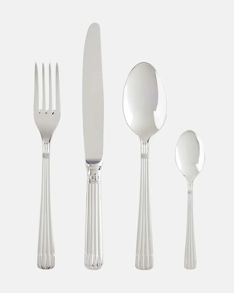 Christofle Besteckset Osiris, 24-teilig Silber