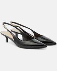 Gucci Slingback-Pumps  Signoria aus Lackleder Schwarz