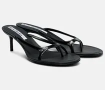 Sandalen 60 aus Lackleder
