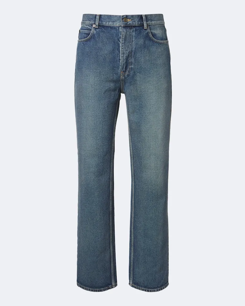 The Row Straight Jeans Vanya Blau