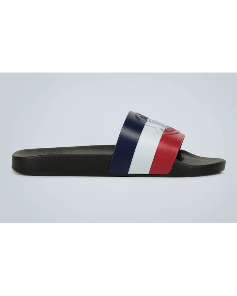 Moncler Pantoletten Basile Schwarz