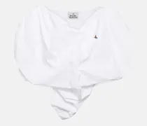 Cropped-Top Heart aus Baumwolle
