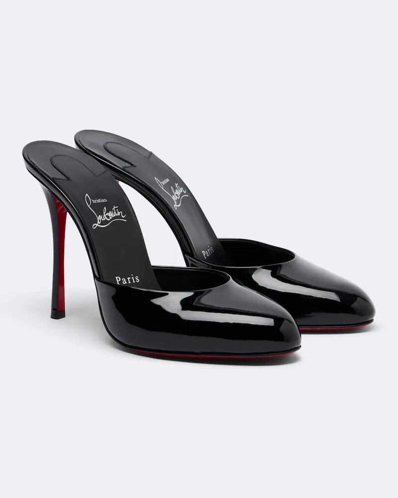 Christian Louboutin Mules Dolly aus Leder Schwarz