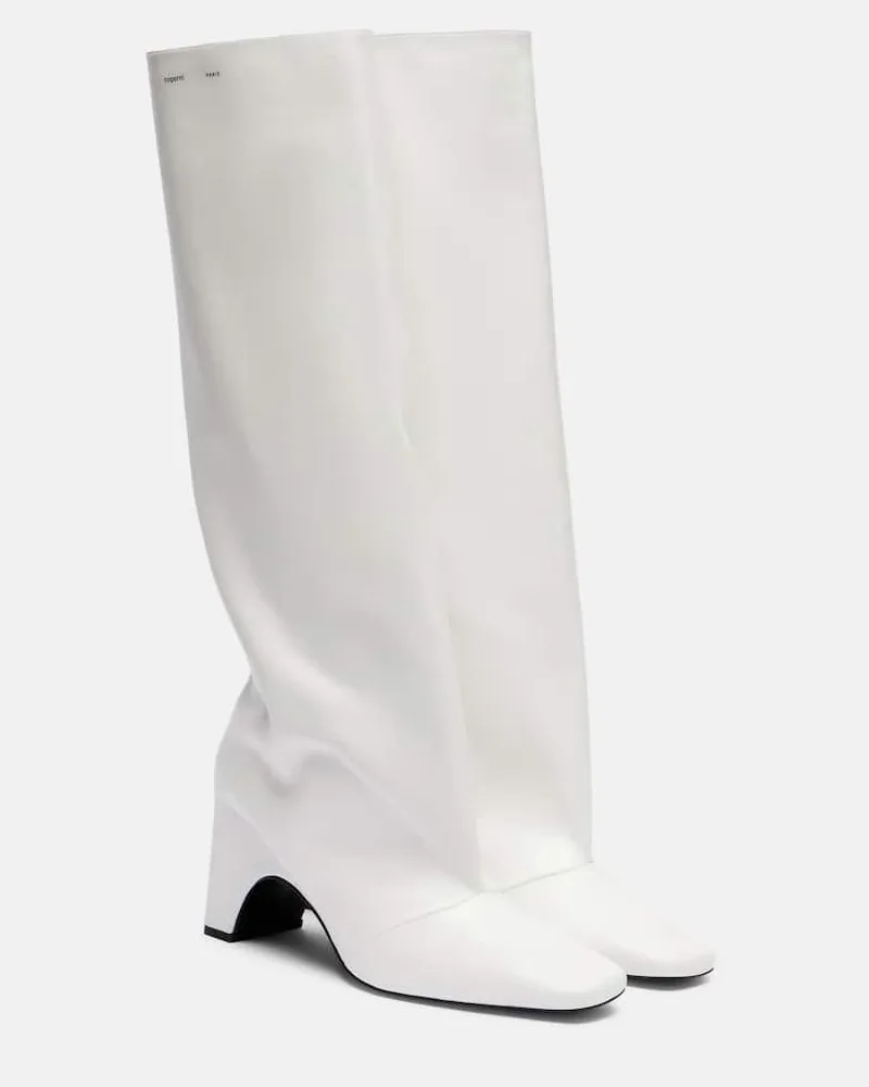 COPERNI Stiefel Bridge aus Leder Weiß