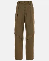 Isabel Marant Cargohose Jemma aus Baumwolle Braun