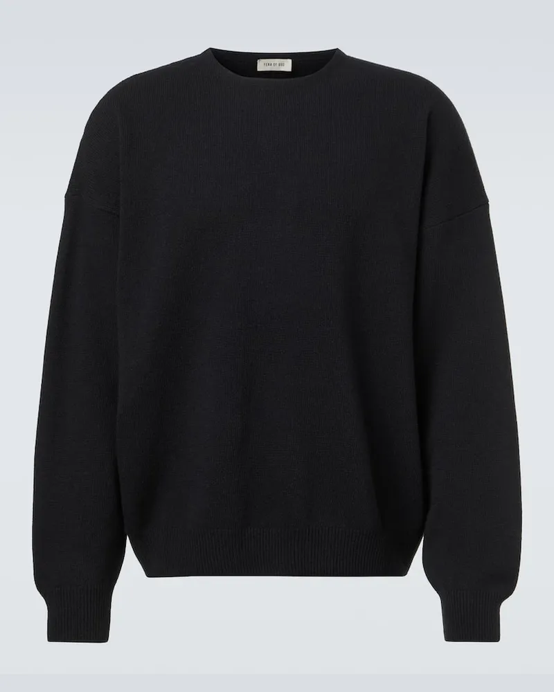 Fear of God Pullover aus Schurwolle Schwarz