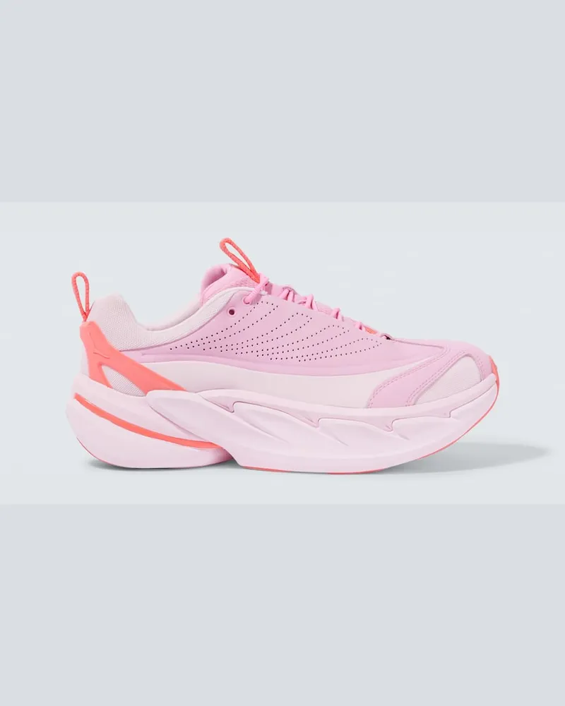 HOKA ONE ONE Sneakers Elevon X aus Leder und Mesh Pink