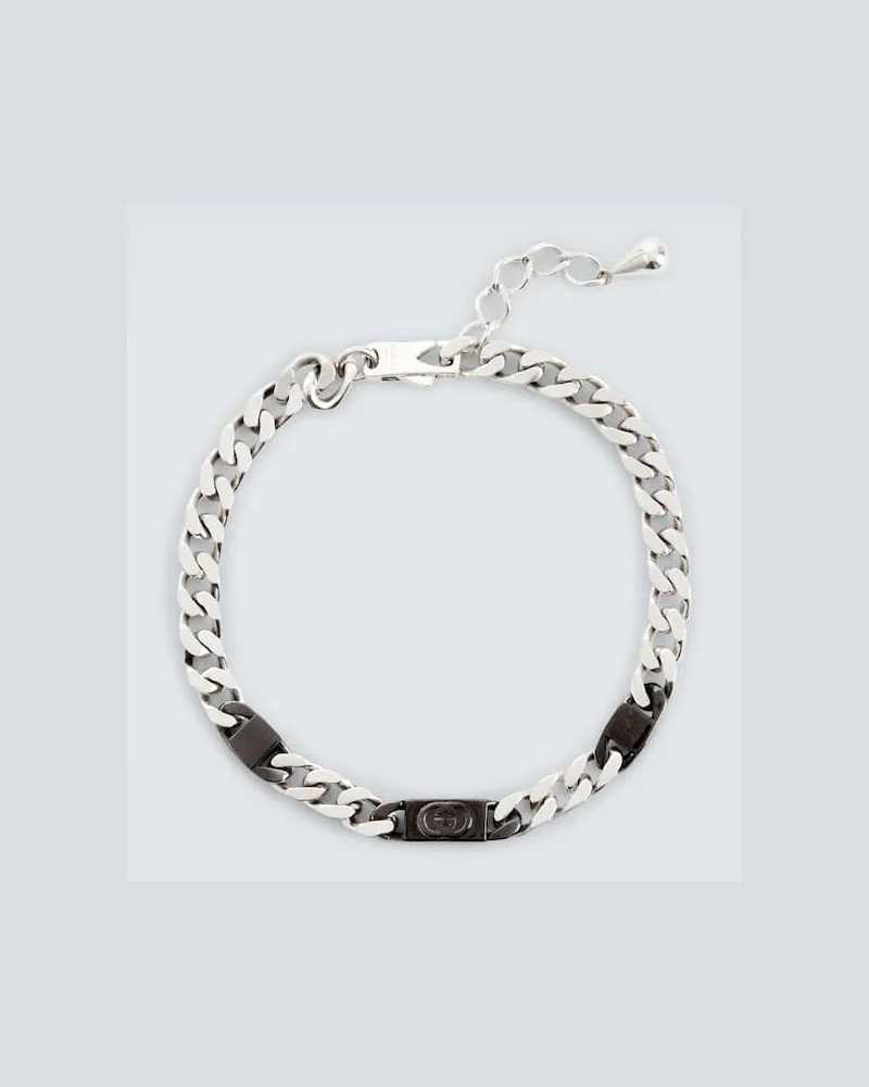 Gucci Armband Gucci Interlocking aus Sterlingsilber Silber