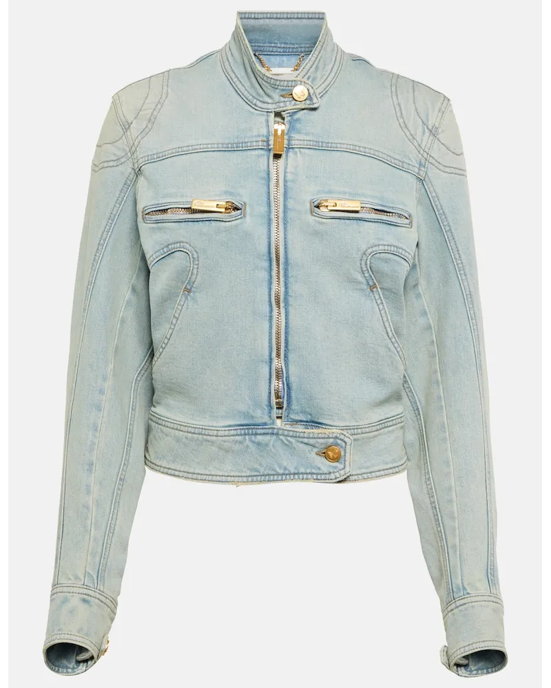 Blumarine Jeansjacke Blau