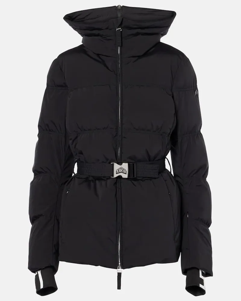 Jet Set Skijacke Chamonix Schwarz
