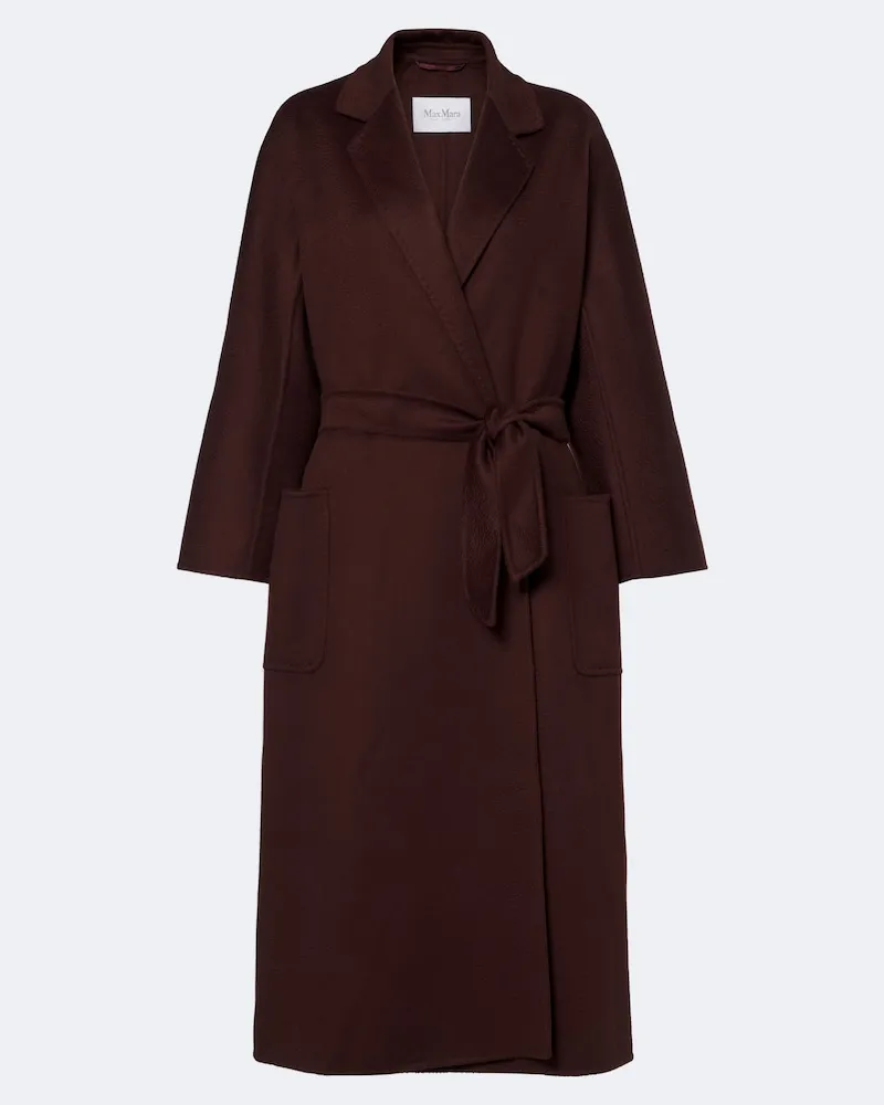 Max Mara Mantel aus Kaschmir Braun