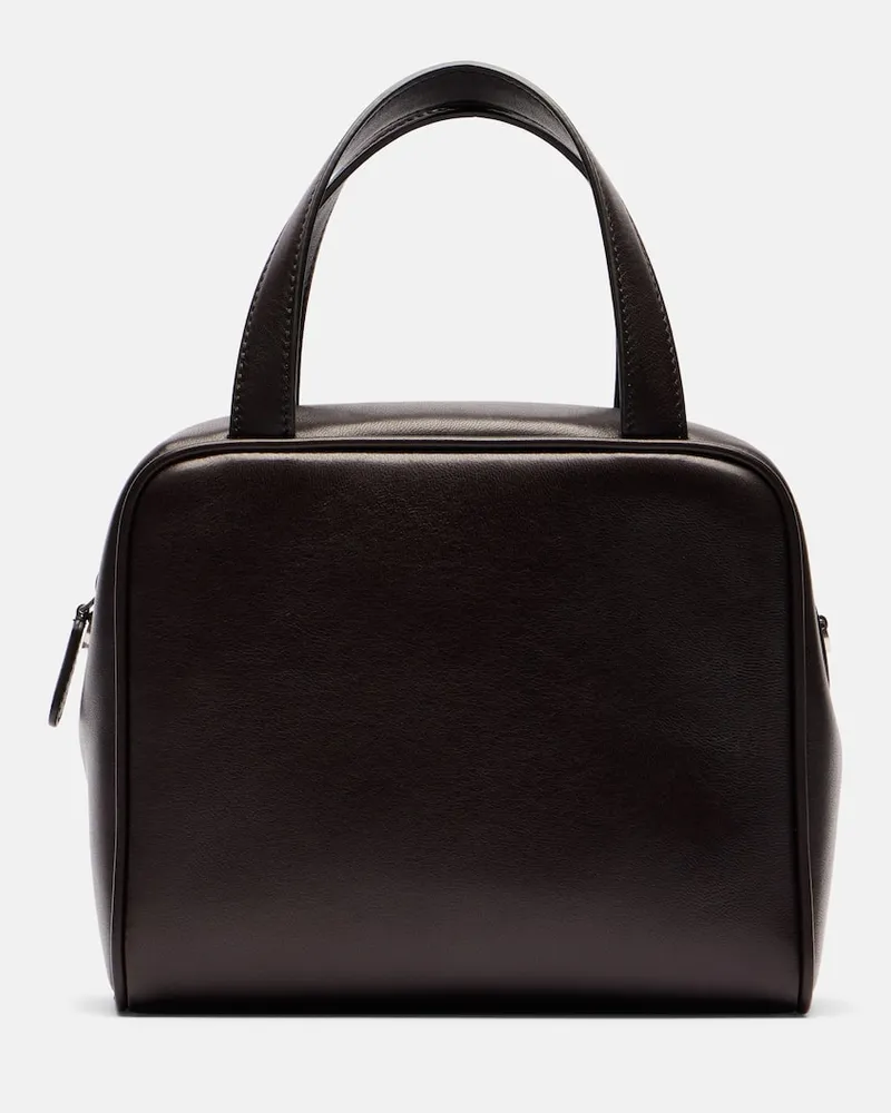 The Row Tote Ray aus Leder Braun