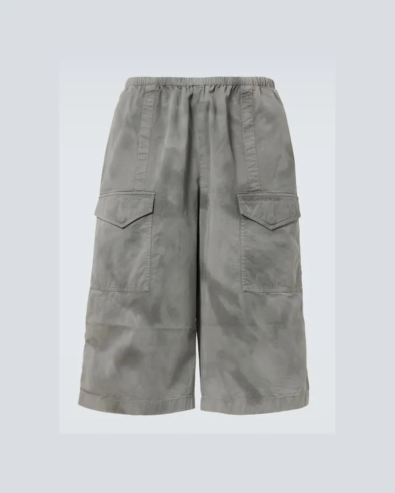 Acne Studios Cargo-Shorts aus Baumwolle Grau