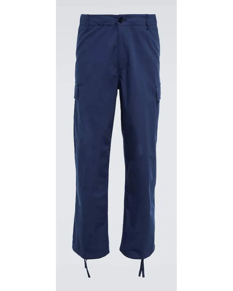 Kenzo Cargohose aus Baumwolle Blau