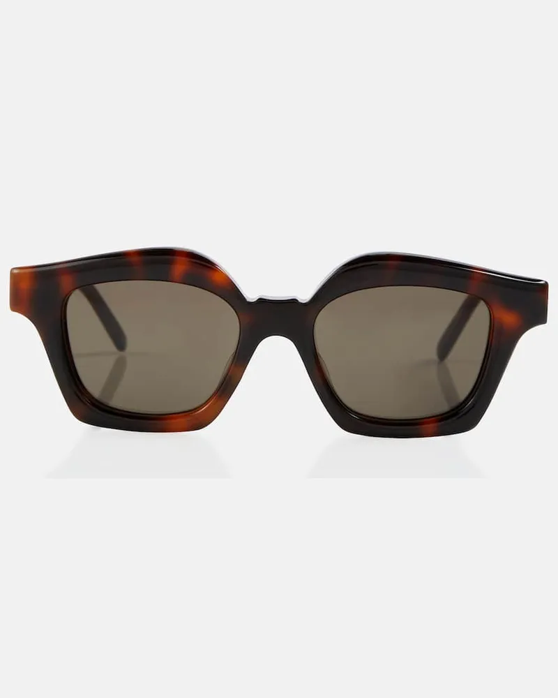 Loewe Eckige Sonnenbrille Braun