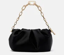 Schultertasche Eva Small aus Satin