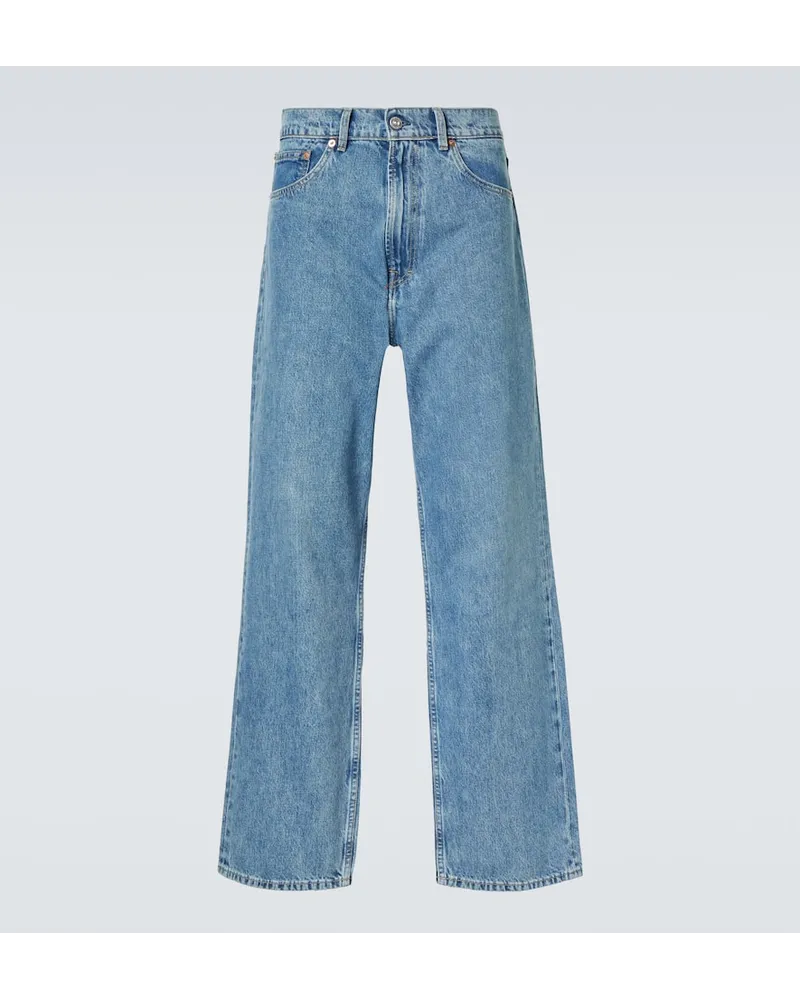 Our Legacy Straight Jeans Third Cut Blau