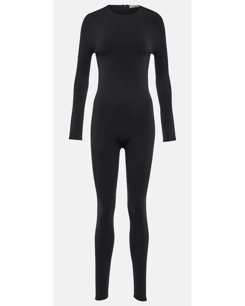 The Row Jumpsuit Napali aus Jersey Schwarz