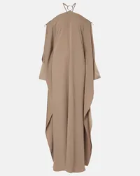 Taller Marmo Kaftan aus Cady Beige