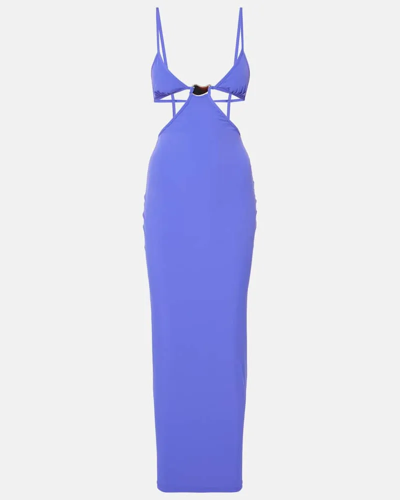 Christopher Esber Maxikleid Lila