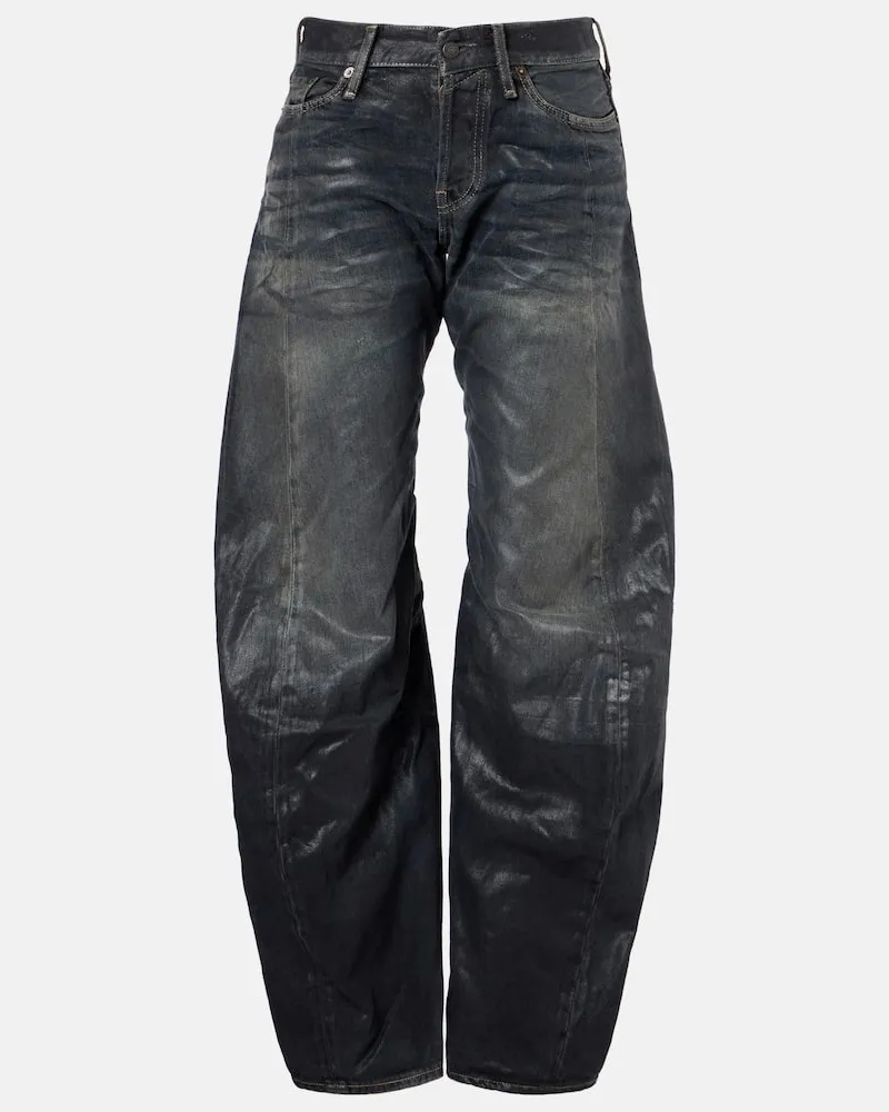 Acne Studios Wide-Leg Jeans 2006F Grau