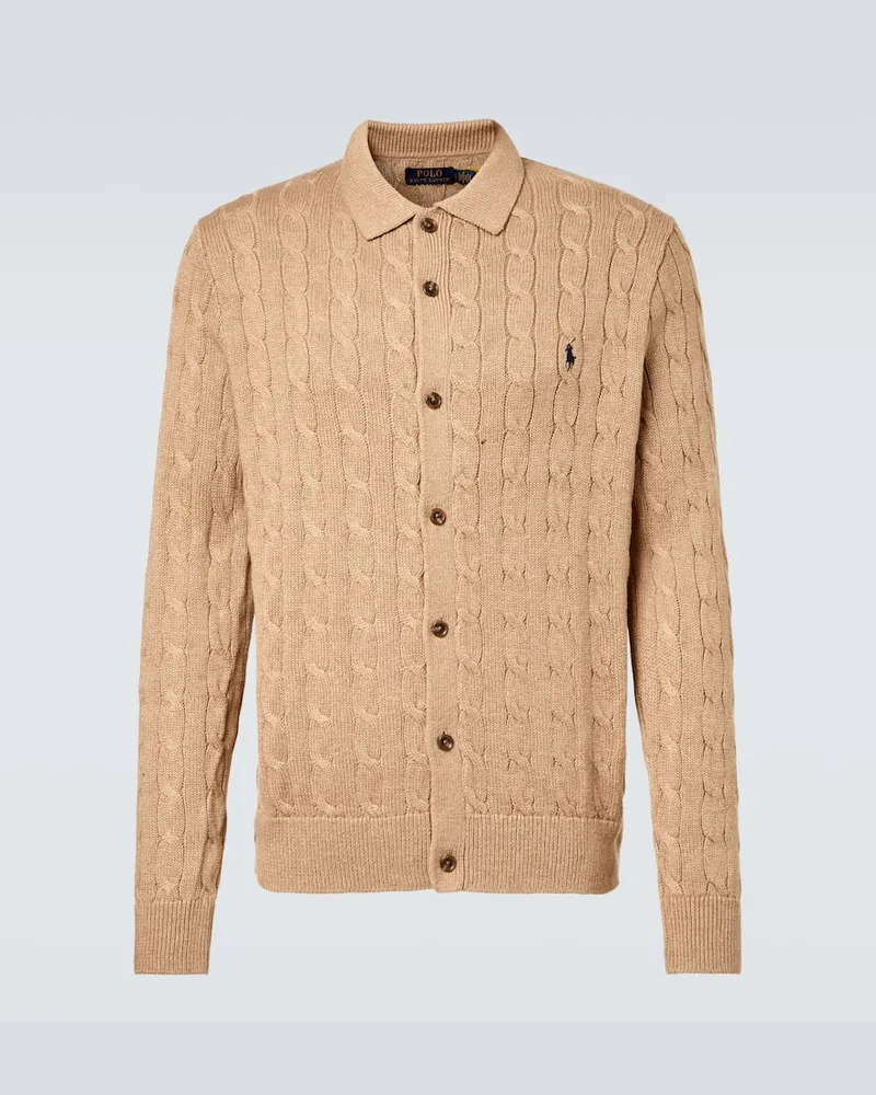 Ralph Lauren Cardigan aus Baumwolle Beige