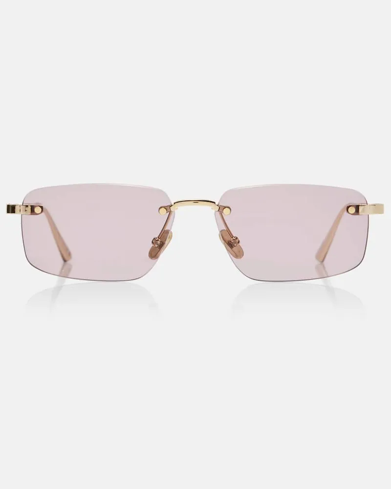 Dior Eckige Sonnenbrille CDior S4U Lila