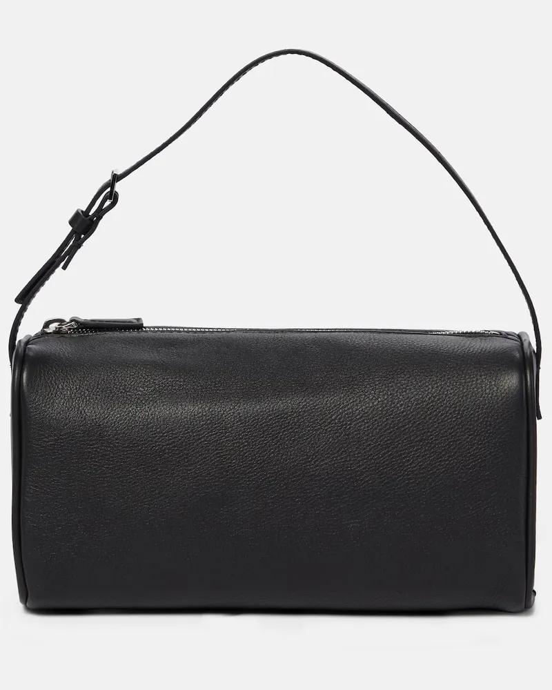 The Row Schultertasche 90s aus Leder Schwarz