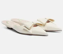 Mules aus Leder