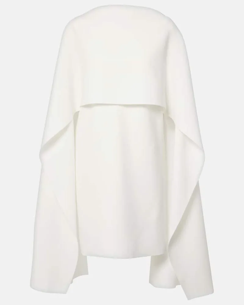 Roksanda Ilincic Bridal Minikleid Kaiya aus Crêpe Weiß