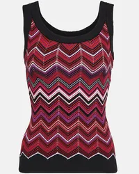 Missoni Top aus Strick Multicolor