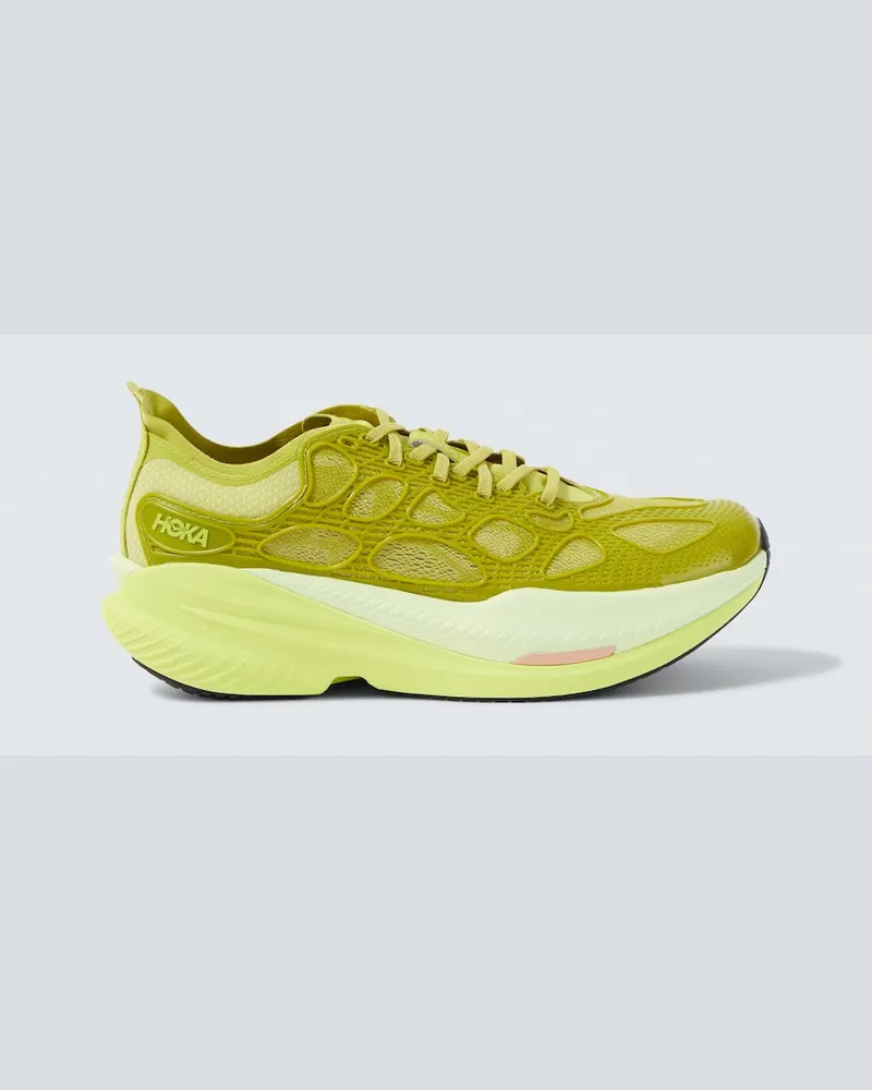 HOKA ONE ONE Laufschuhe Mach x Caged Grün