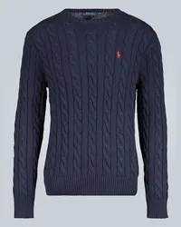 Ralph Lauren Pullover aus Baumwolle Blau