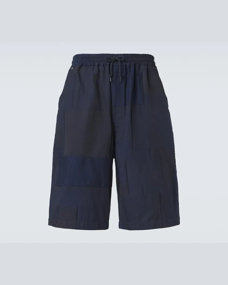 Comme des Garçons Comme des Garçons Homme Bermuda-Shorts aus einem Baumwollgemisch Blau