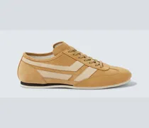 Sneakers Brook aus Veloursleder