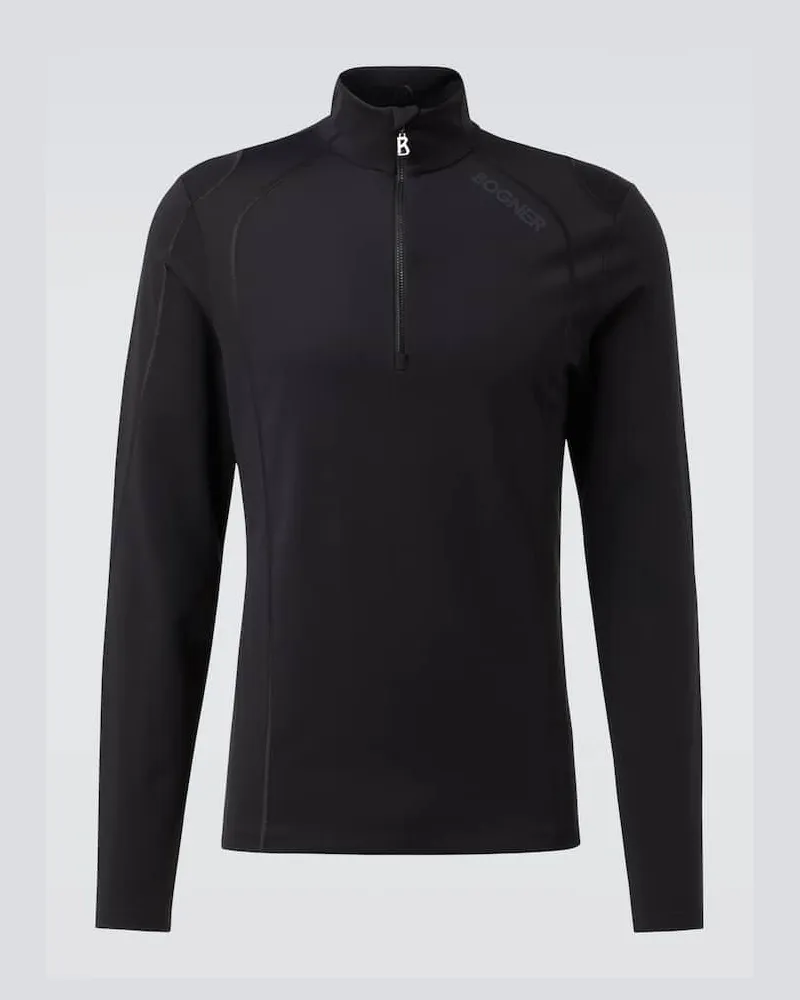 Bogner Pullover Harry aus Fleece Schwarz
